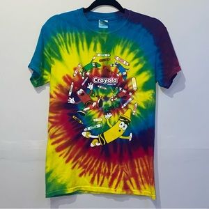 Crayola Tie-Dye Easton, PA Shirt Mens Sz S